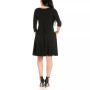 Women's Perfect Fit and Flare Pocket Dress
