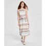 Women's Cotton Halter-Neck Midi Dress
