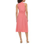 Women's V-Neck Sleeveless Fit & Flare Dress