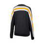 Women's Heathered Black Iowa Hawkeyes Team Oversized Pullover Sweatshirt