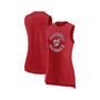 Women's Branded Heather Red Washington Nationals What Goes Around Tank Top