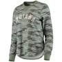 Women's Camo Indiana Hoosiers Comfy Pullover Sweatshirt