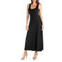 Slim Fit A-Line Sleeveless Maxi Dress
