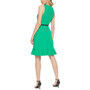 Women's Ruffled Belted Sheath Dress