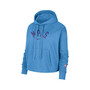 Women's Powder Blue Los Angeles Lakers 2021/22 City Edition Essential Logo Cropped Pullover Hoodie