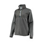 Women's '47 Charcoal Carolina Panthers Alpine Fleece Half-Zip Sweatshirt