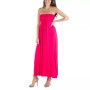Strapless Empire Waist Maxi Dress