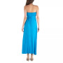 Strapless Empire Waist Maxi Dress