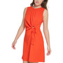 Women's X-Fit Textured Cutout Sleeveless A-Line Dress