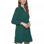 Collared Tiered Shift Dress