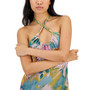 Women's Floral-Print Halter A-Line Dress