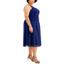 Plus Size Jacquard-Top Dress & Matching Jacket
