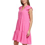 Petite Trellis-Print Shift Dress