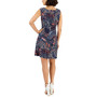 Petite Printed Jersey Sleeveless Dress