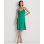 Women's Double-Strap Georgette Slip Dress
