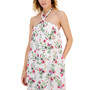 Women's Printed Halter-Neck Midi Dress, Created for Macy's