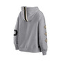 Women's Gray New Orleans Saints Full-Zip Hoodie