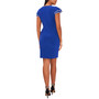 Petite Ruffled-Sleeve Pullover Jersey Sheath Dress
