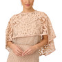 Embroidered Capelet
