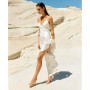 Women's Ember V-Neck Ruffled High-Low Dress
