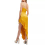 Women's Ember V-Neck Ruffled High-Low Dress