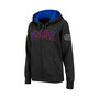 Women's Stadium Athletic Black Florida Gators Arched Name Full-Zip Hoodie