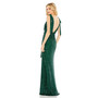 Women's Ieena Sequined Low Back Bow Shoulder Gown