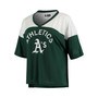Women's Green Oakland Athletics All World V-Neck T-shirt