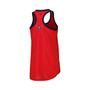 Women's Red Washington Capitals First Base Racerback Scoop Neck Tank Top