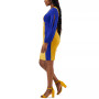 Women's Quinn Colorblocked Split-Sleeve Dress