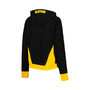 Women's Black Boston Bruins Wishbone Half-Zip Hoodie