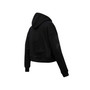 Women's New York Yankees Triple Black Cropped Pullover Hoodie