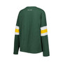 Women's Green Green Bay Packers Justine Long Sleeve Tunic T-shirt