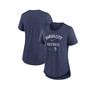 Women's Navy Kansas City Royals City Connect Tri-Blend T-shirt