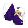 Women's Purple, White Los Angeles Lakers Ariel Pullover Sweatshirt