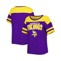 Women's Purple, Gold Minnesota Vikings Play the Ball T-shirt