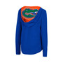Women's Royal Florida Gators Catalina Hoodie Long Sleeve T-Shirt