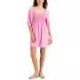 Women's Puff-Sleeve Smocked Dress, Created for Macy's