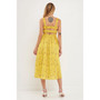 Women's Floral Print Smocked Dress