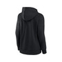 Women's Branded Black Minnesota Vikings Checklist Crossover V-Neck Pullover Hoodie