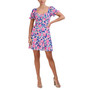 Women's Sweetheart-Neck Ruffled Dress