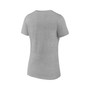 Women's Branded Gray Oklahoma Sooners 2023 NCAA Softball Women's College World Series Champions Official Logo V-Neck T-shirt