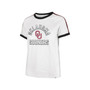 Women's White Oklahoma Sooners Sweet Heat Peyton Raglan T-shirt