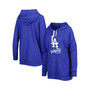 Women's Royal Los Angeles Dodgers Pre-Game Raglan Pullover Hoodie