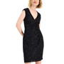 Sequined Lace Sheath Dress