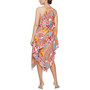 Women's Handkerchief-Hem Midi Dress