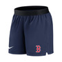 Women's Navy Boston Red Sox Authentic Collection Flex Vent Max Performance Shorts