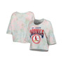 Women's Threads St. Louis Cardinals Cooperstown Collection Tie-Dye Boxy Cropped Tri-Blend T-shirt