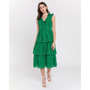 Women's All Over Lace Ruffled Dress