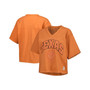 Women's Texas Orange Texas Longhorns Sycamore Edith Waist-Length V-Neck T-shirt